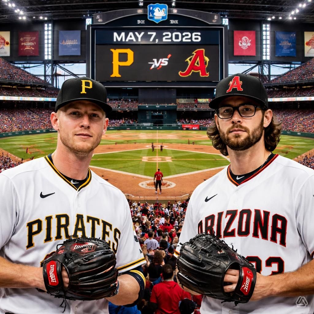 May 7th, 2026 GAME PREVIEW: Pittsburgh Pirates vs. Arizona Diamondbacks analysis, picks, prediction and odds