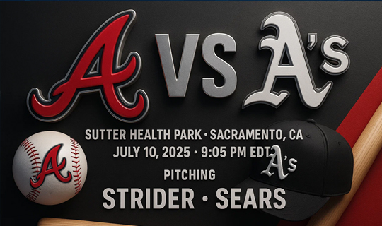 MLB Betting Consensus Atlanta Braves vs Athletics | Top Stories by Handicapper911.com