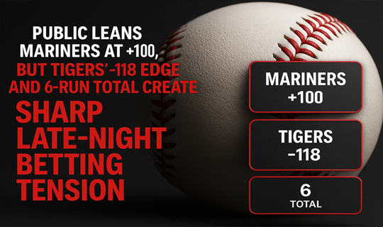 MLB Betting Consensus Detroit Tigers vs Seattle Mariners | Top Stories by Handicapper911.com