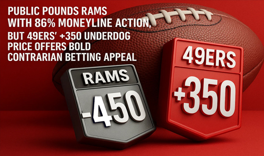 NFL Betting Consensus San Francisco 49ers vs Los Angeles Rams | Top Stories by Handicapper911.com